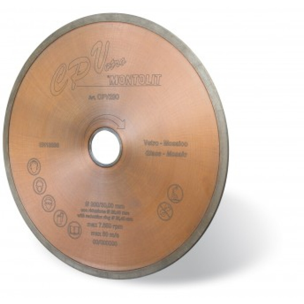 Montolit Glass Tile Diamond Blade Cermont CPV